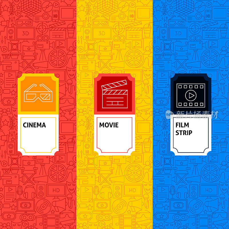 Line Cinema包装标签